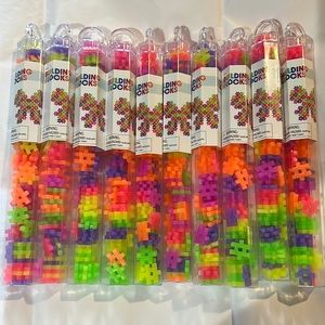 x10 NEON Hashtag Building Blocks Bundle